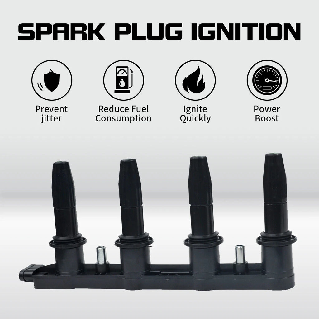 Ignition Coil for Chevrolet Cruze Sonic Aveo5 1.8L L4 (2011–2016) C1646 55561655 UF620
