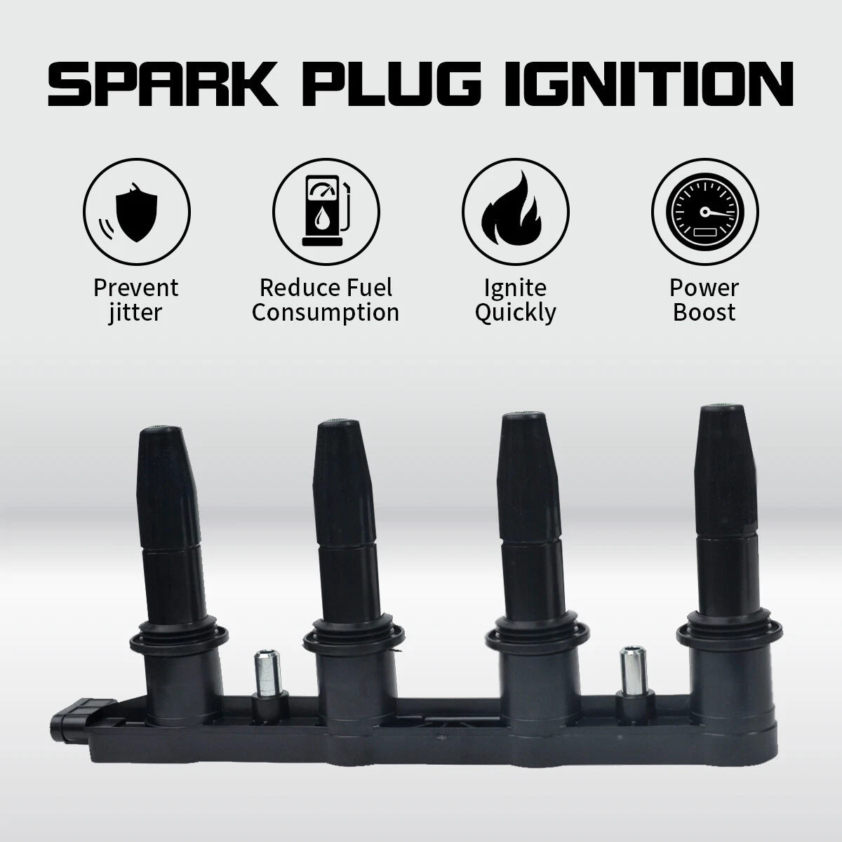 Ignition Coil for Chevrolet Cruze Sonic Aveo5 1.8L L4 (2011–2016) C1646 55561655 UF620