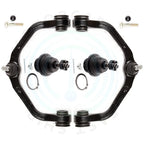 Set of 4 Front Upper Control Arms and Ball Joints for Mazda B2300 (1994–2007)