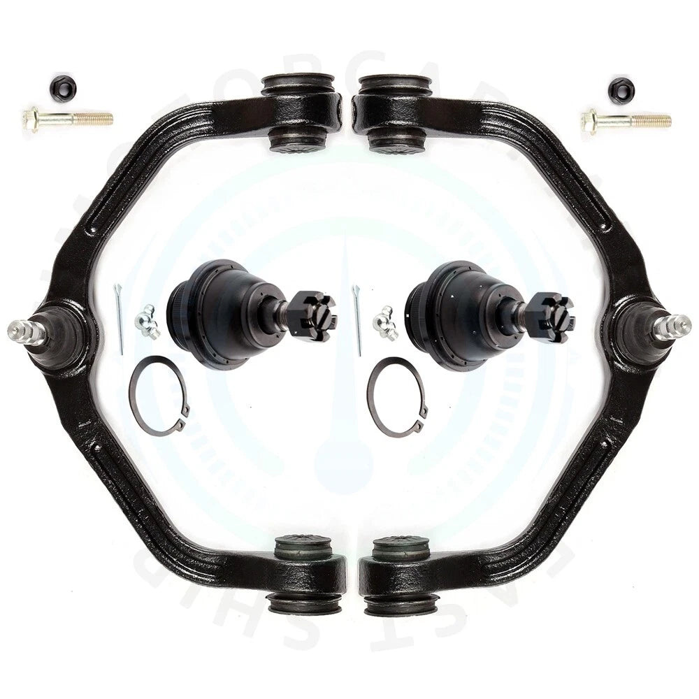 Set of 4 Front Upper Control Arms and Ball Joints for Mazda B2300 (1994–2007)