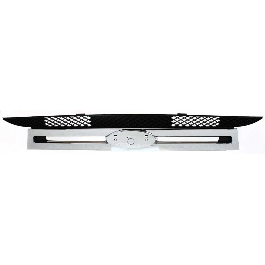 Grille for Ford Focus (2008–2011) Black Plastic