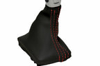 Automatic Shift Boot Cover for Audi A5 (2008–2016) Red Stitch