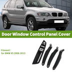 1 Set Driver's Side Window Switch Bezel Cover for BMW X5 (2008 - 2013)