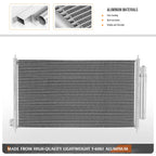 A/C Condenser for Acura ILX (2013–2016) - Factory Style Aluminum