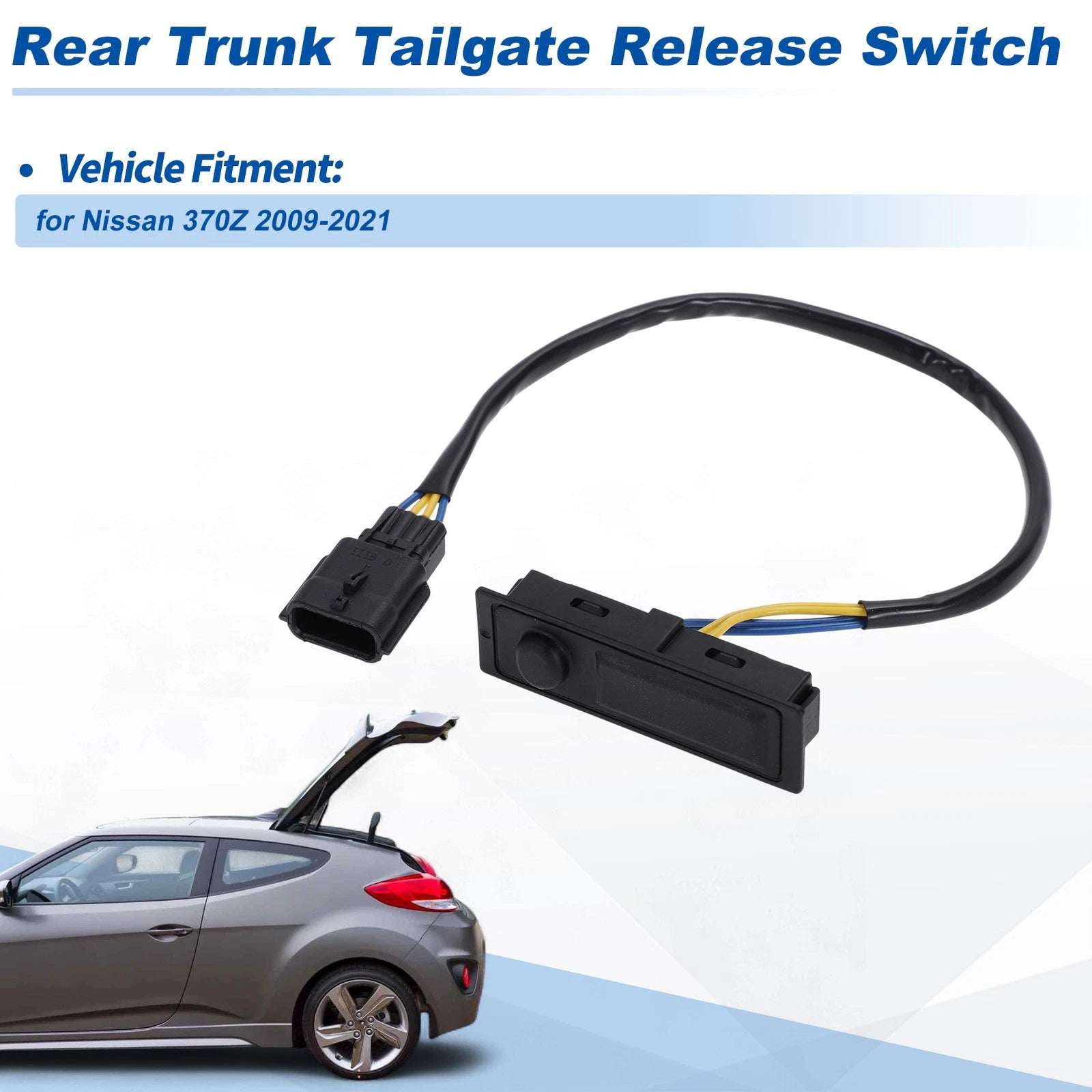 Tailgate Trunk Release Switch for Nissan 370Z (2009–2021) No. 25380-1EA1A