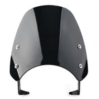 ABS Black Motorcycle Windshield + Bracket for SCRAMBLER 1200 (2019-2021)