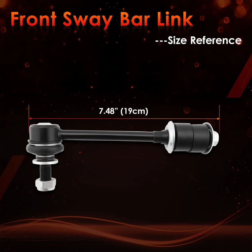 2X Front Sway Bar Stabilizer Links for Toyota Tundra Sequoia (2000–2007)