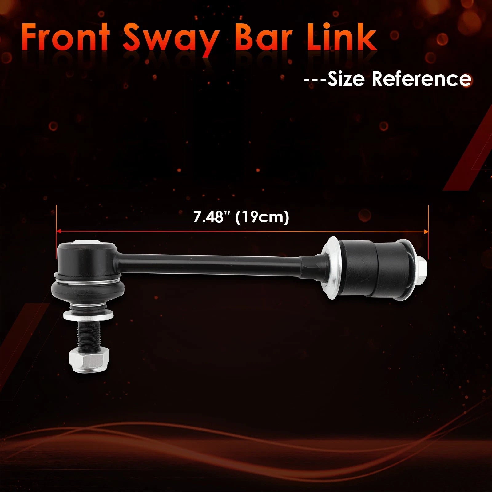 2X Front Sway Bar Stabilizer Links for Toyota Tundra Sequoia (2000–2007)