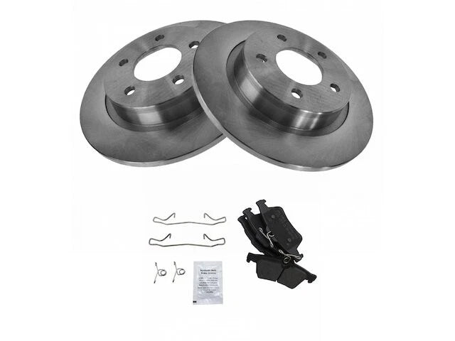 Rear Brake Pad and Rotor Kit for Mazda 3 (2006–2013) BX181KM