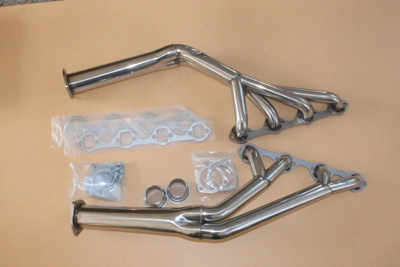 Tri-Y Exhaust Header for Ford Mustang 260/289/302 V8 (1964–1970) Stainless