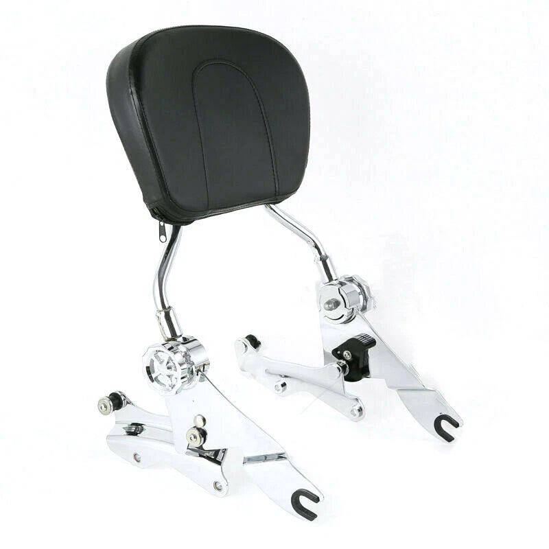 Backrest Sissy Bar with Docking Hardware for Harley Touring Glide (2014–2023)