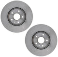 Set of 2 Front Disc Brake Rotors for Chevy Cruze (2010–2015)