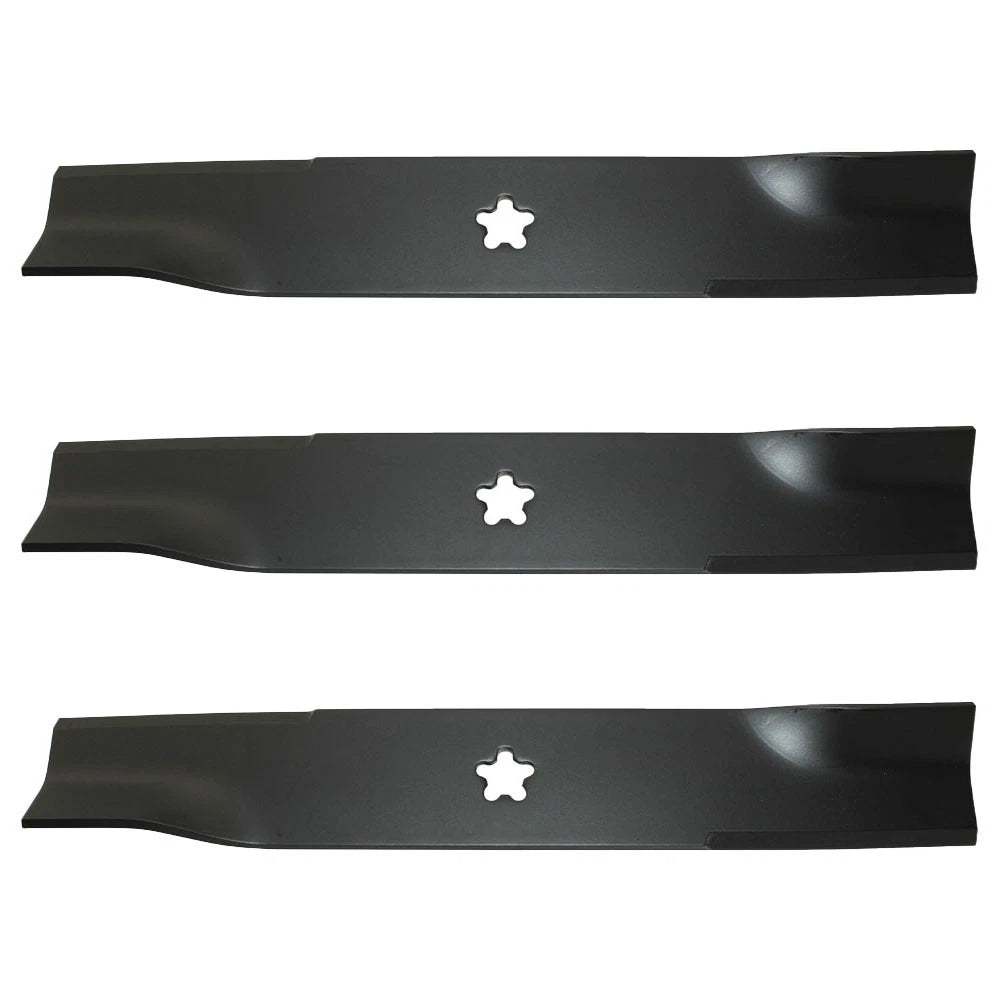 3X Lawn Mower Blade for Yazoo/Kees (Replaces 539 113425)
