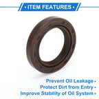 Front Crankshaft Oil Seal for Toyota Echo Prius (2000–2009) No. 90311-25021