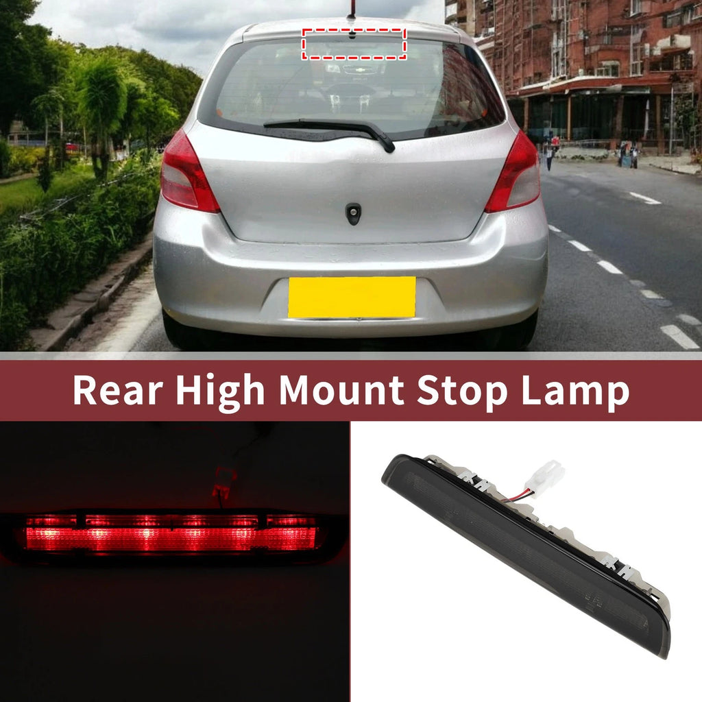 Black LED Third Brake Light for Toyota Yaris Mk3 (2012–2020) No. 815700D150
