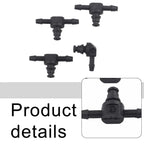 Set of 4 Plastic T & L Pipes for Common Rail Diesel Engines
