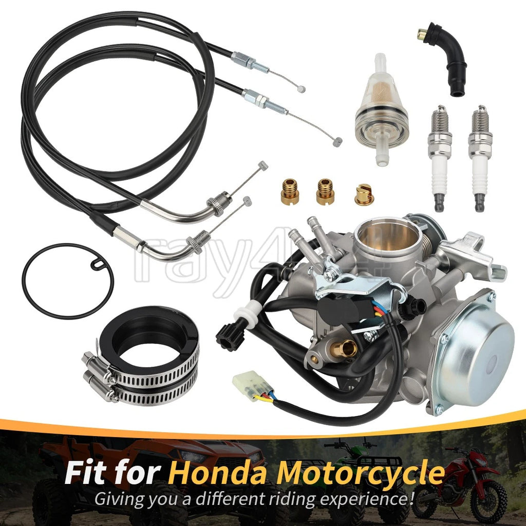 Carburetor & Throttle Cable Intake Manifold for Honda VTX1300S VTX1300R (2003–2007)