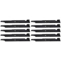 10 Hi-Lift Lawn Mower Blades for Bush Hog 60" & 61" (Replaces 50056493)