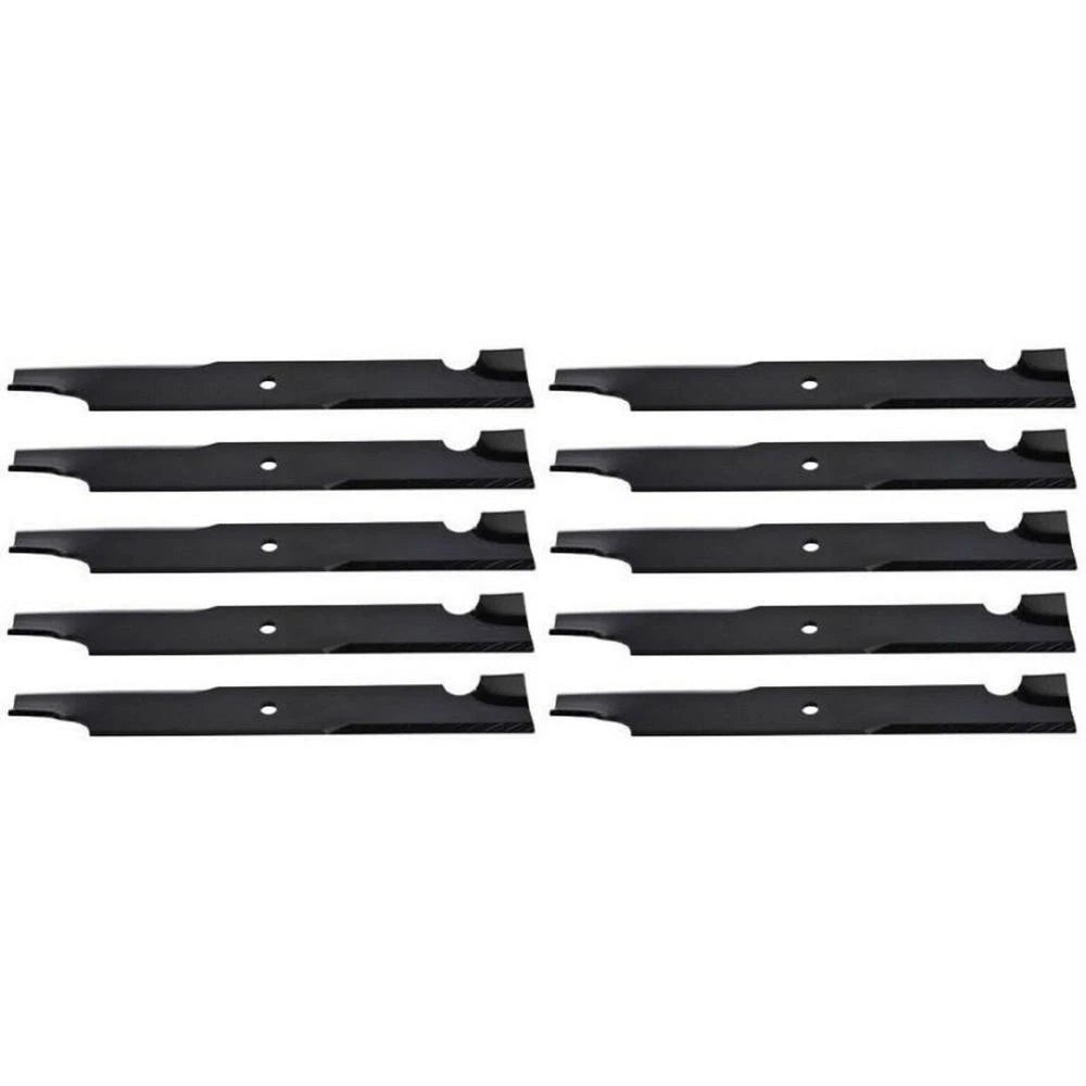 10 Hi-Lift Lawn Mower Blades for Bush Hog 60" & 61" (Replaces 50056493)