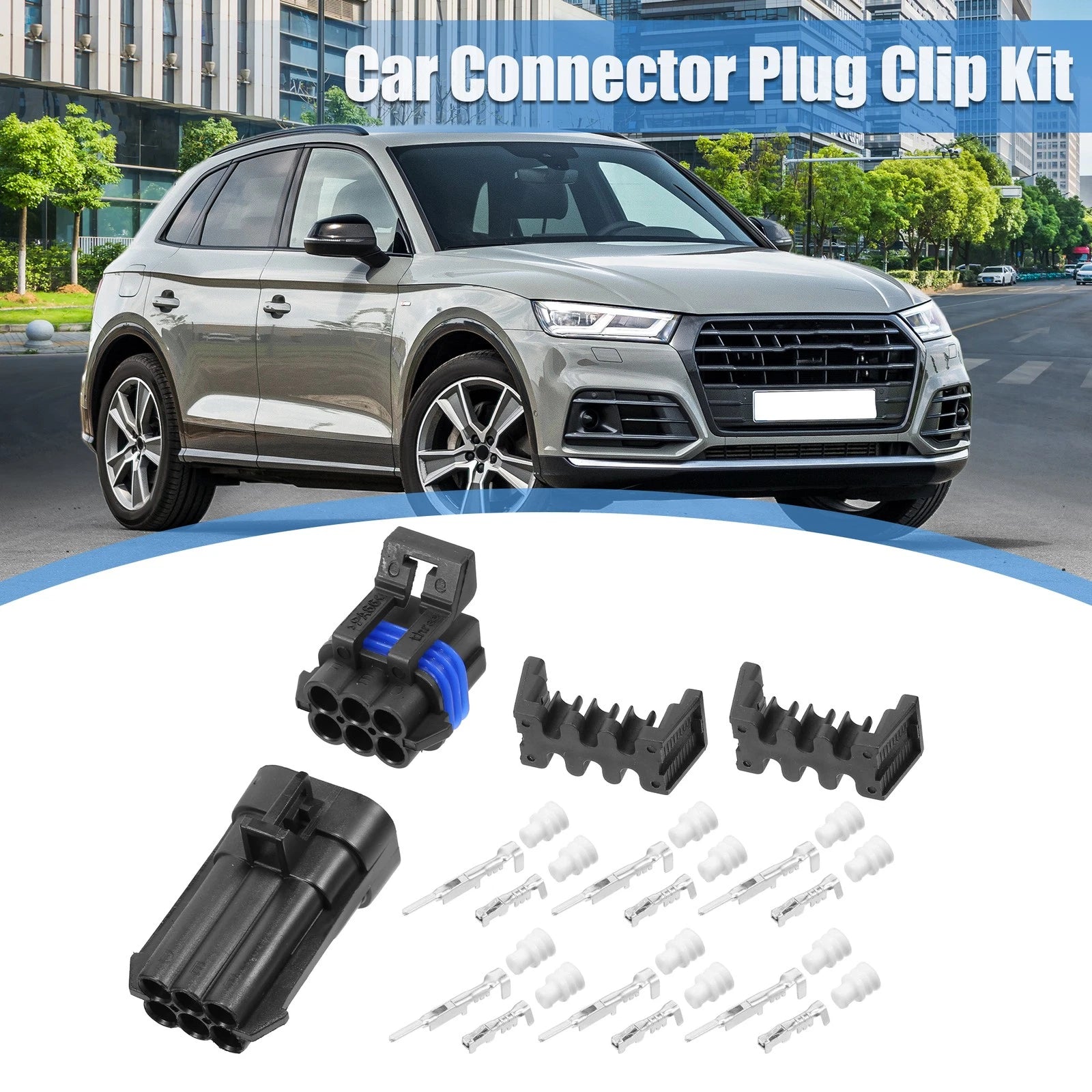 Set of 2 Oxygen Sensor Connectors for VW Audi (No.920003432)