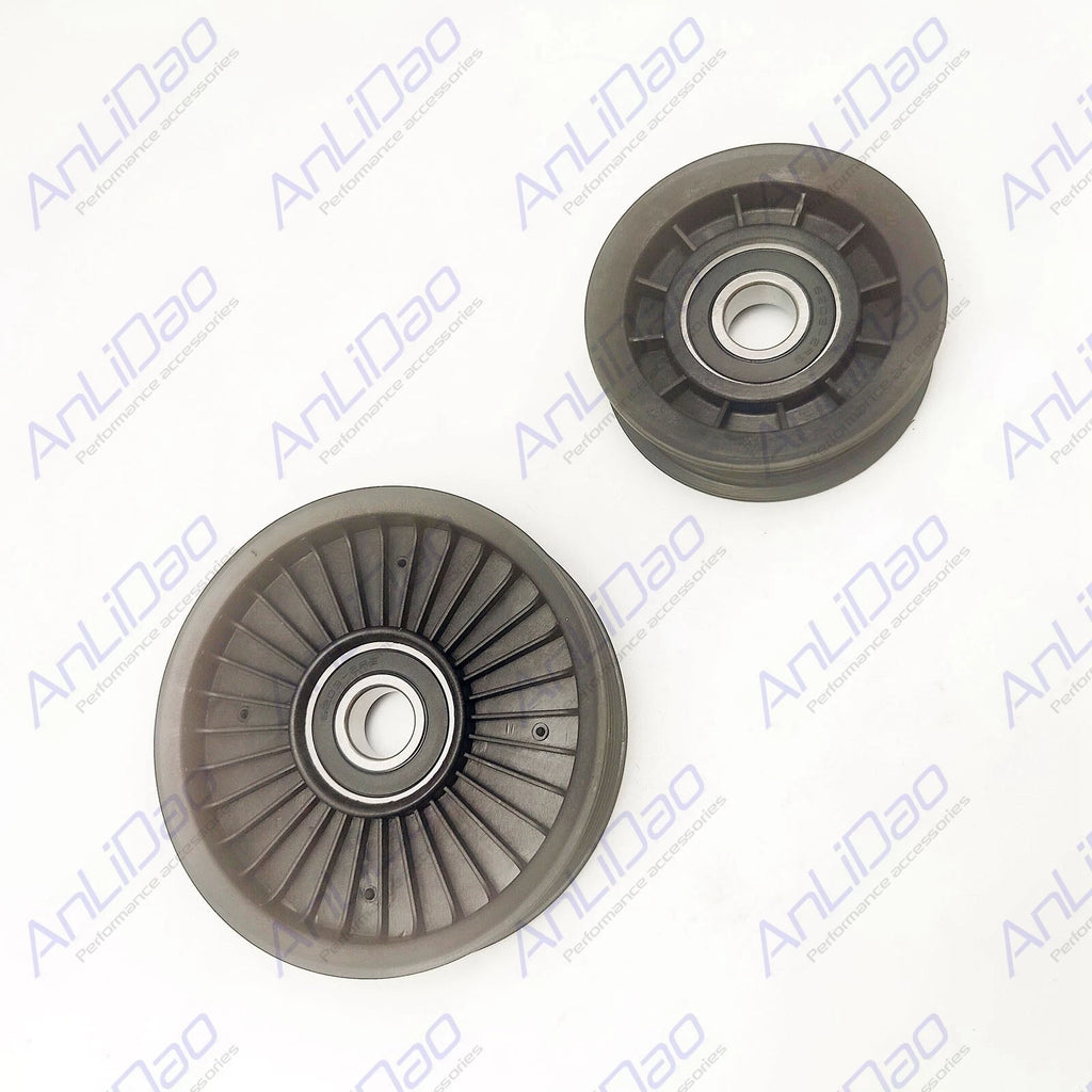 Set of 2 Belt Idler Pulleys for Mercruiser 4.3L 5.0 5.7 6.2L V6 V8 864625T 807757T