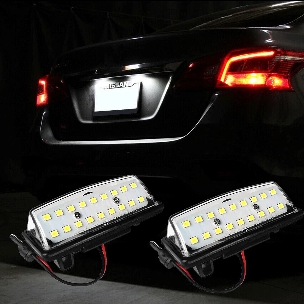 Rear LED License Plate Light Kit for Nissan Altima/Sentra/Maxima