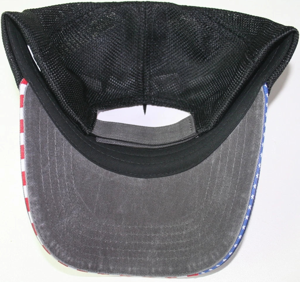 Cummins Mesh Summer Hat for Trucks (Patriot USA Flag)