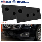 2 Front License Plate Frame Tag Bracket Holder w/ Hardware for GMC Yukon (2015–2019)