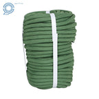 3/8" Braided Polyester Pulling Rope 100' (3520 lbs) Army Green