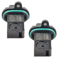 Mass Air Flow Sensor Set of 2 for BMW E60 F02 E70 E71 F07 F12 F01