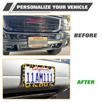 Universal License Plate Frame for Stainless Steel for Universal (-)