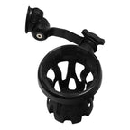 Black Handlebar Mount Drink Cup Holder for Harley Street Glide Dyna (2006-2023)