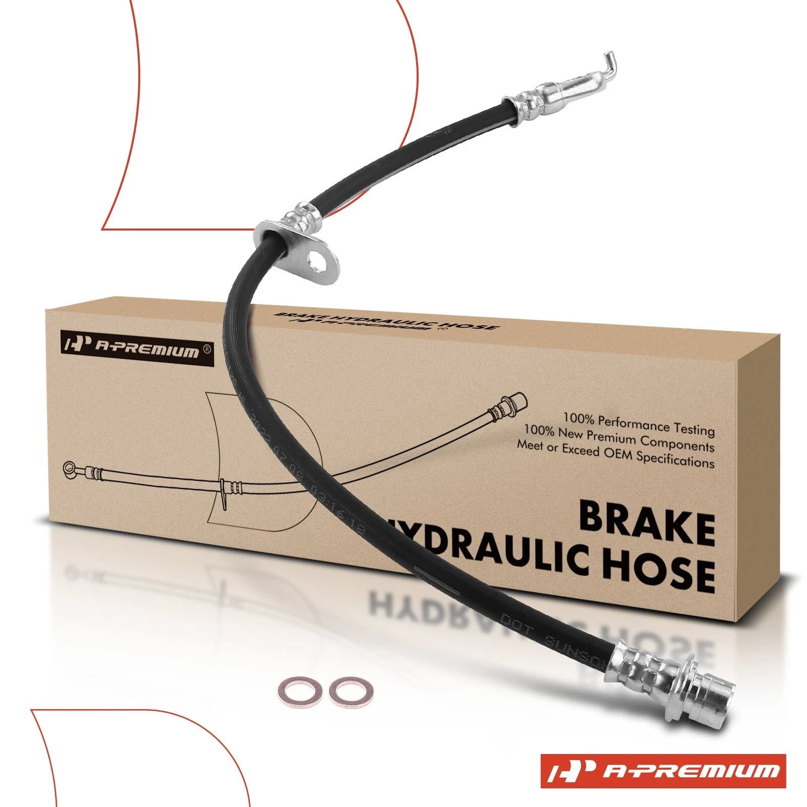 Front Right Brake Hydraulic Hose for Toyota Land Cruiser Lexus (2008-2011)