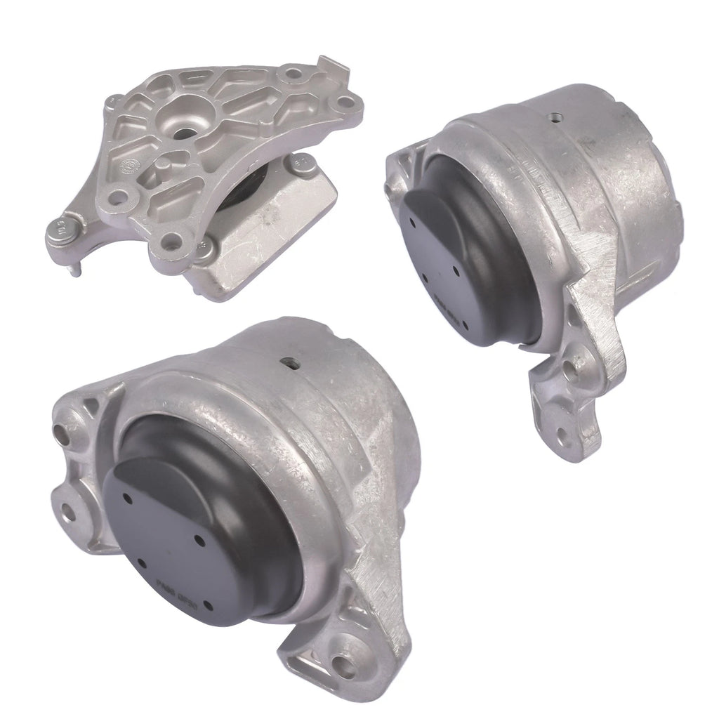 3Pcs Engine & Transmission Mount Kit for Benz GLC300 GLC350 E300 E350 (2016-2020)