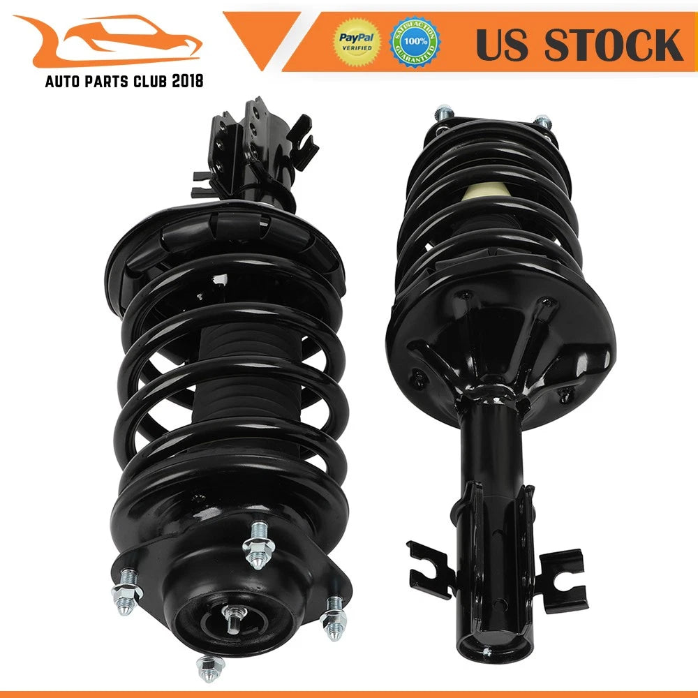 2X Front Quick Complete Struts Shocks Springs for Ford Escort (1997–2002)