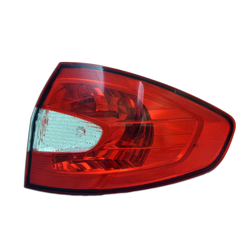 Replacement Passenger Side Outer Tail Light Assembly for 2011-2013 Ford Fiesta