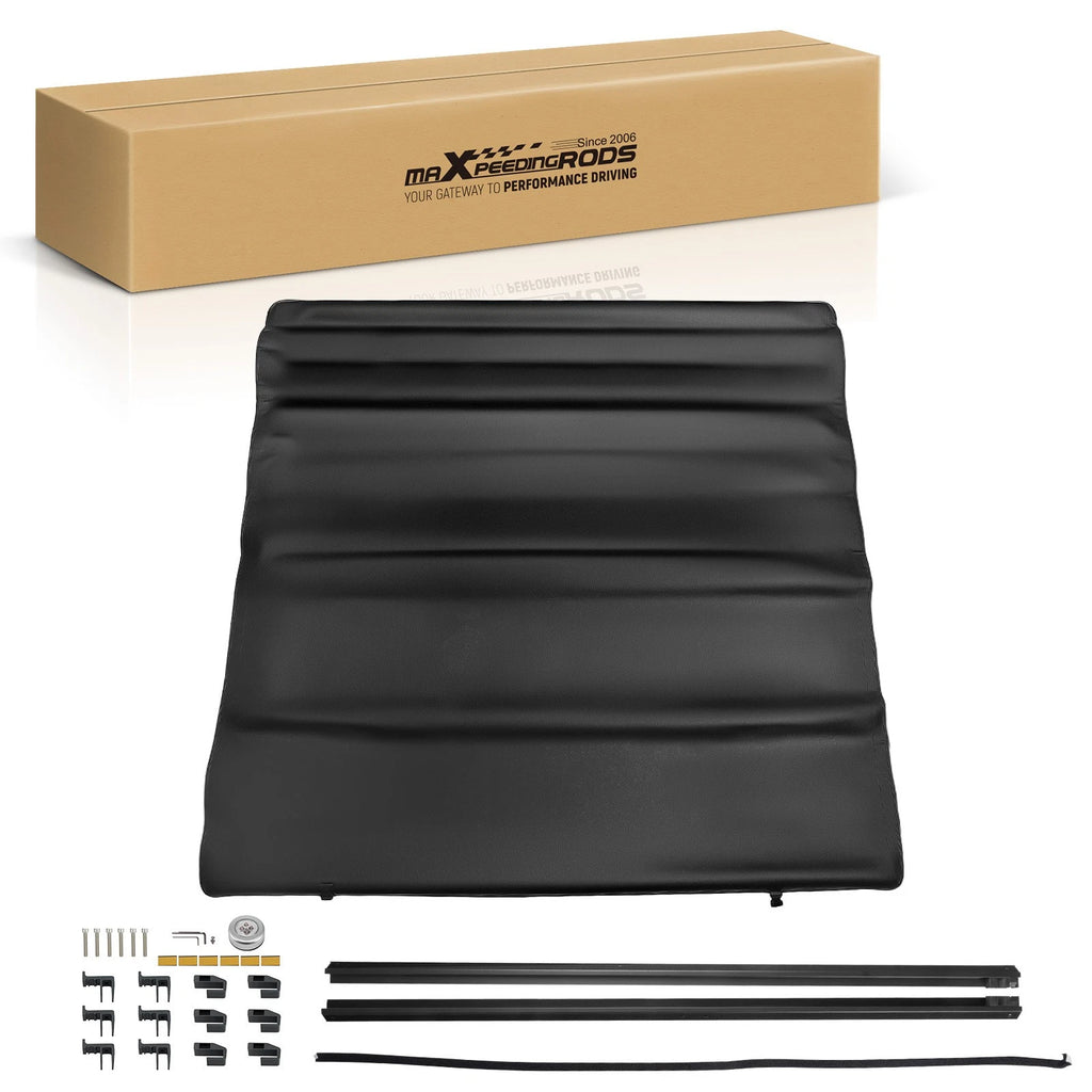 6ft Roll-Up Bed Cover for Toyota Tacoma (1989–2004) Weather Resistant