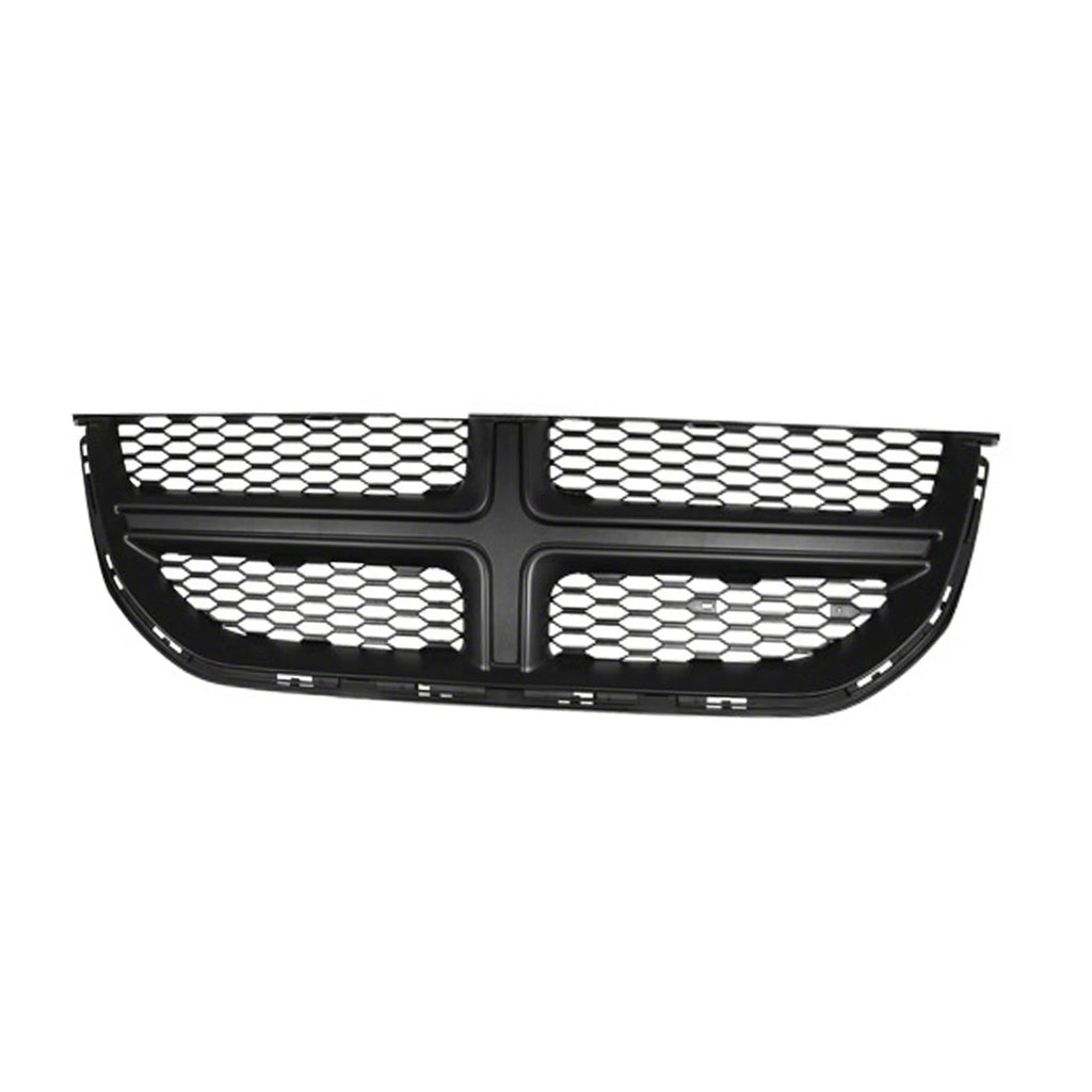 Replacement Black Ready to Paint ABS Front Grille for 2011-2020 Dodge Caravan