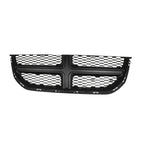 Replacement Black Ready to Paint ABS Front Grille for 2011-2020 Dodge Caravan