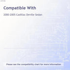 Luxury Pillar Post Trim Kit for 2000-2005 Cadillac Deville Sedan (6pc)