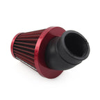 42mm Air Intake Filter Cleaner for Motorcycle - Stainless Steel