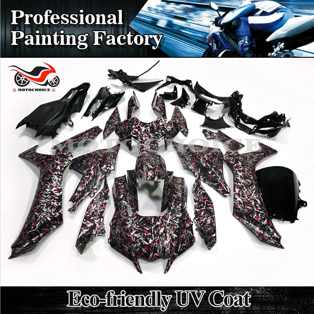 Red Forged Carbon Fiber Bodywork Fairing Kit for Yamaha YZF R1 R1M