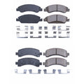 PowerStop Front & Rear Carbon Fiber Ceramic Brake Pads Kit for Express Savana 1500 (2003–2023)