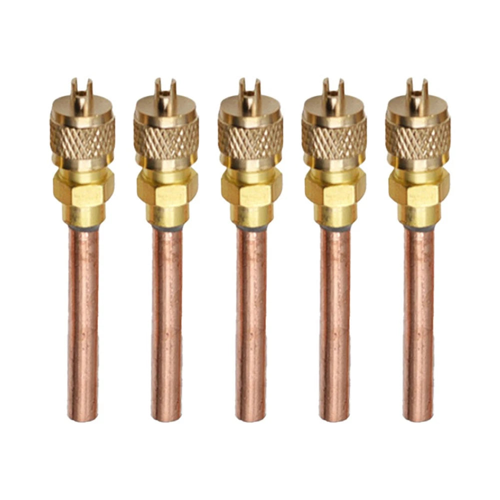 5pcs HVAC service valve stem core for refrigeration check nozzle