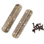 6X Ellipse Cabinet Door Hinges for Jewelry Chest Wine Box