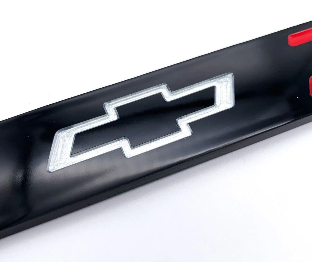 Matte Black License Plate Frame for Chevrolet Silverado Colorado Tahoe Z71 (2014–2020)