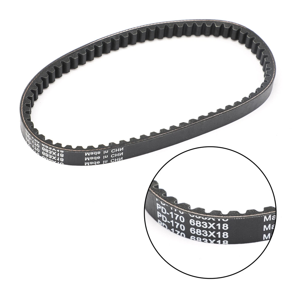 Drive Belt 683OC x 18W for Kawasaki KSF50 KFX 50 (2007–2019) P/N 59011-Y001