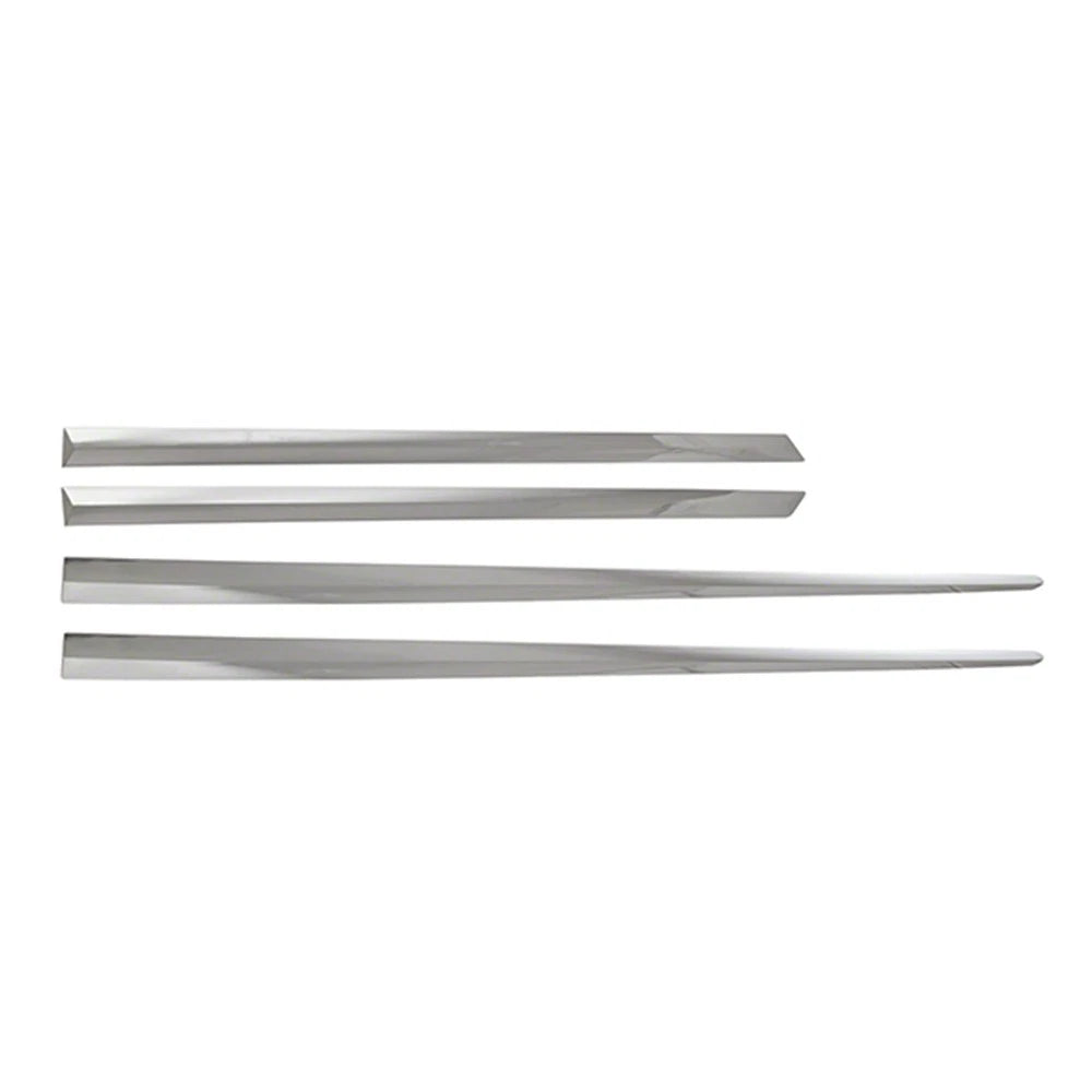 Chrome Body Side Moldings 4pc Kit for GMC Sierra Crew Cab (2014–2016)
