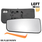 Heated Left Driver Side Tow Mirror Glass for Ford F150 
