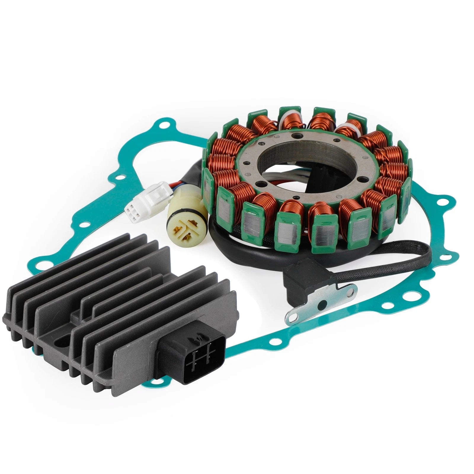 Generator Stator Regulator Rectifier Gasket Set for Yamaha Kodiak YFM450 (2012–2014)